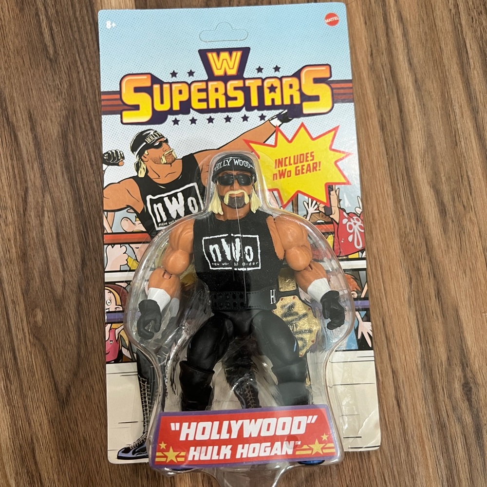 Mattel W Superstar Hulk Hogan 5.5 inch Action Figure